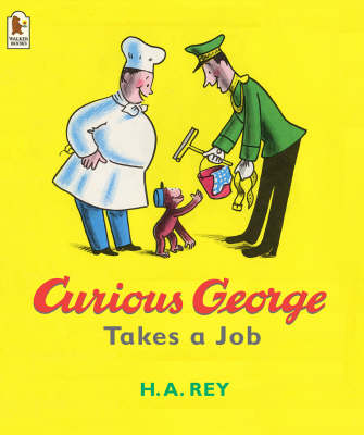 Book cover for Curious George Takes A Job