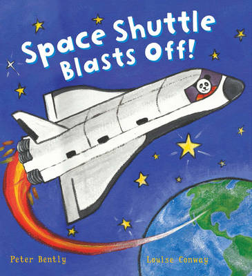 Cover of Space Shuttle Blasts Off