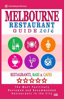 Book cover for Melbourne Restaurant Guide 2016