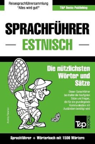 Cover of Sprachfuhrer Deutsch-Estnisch und Kompaktwoerterbuch mit 1500 Woertern