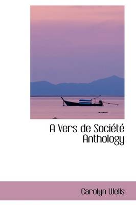 Book cover for A Vers de Soci T Anthology