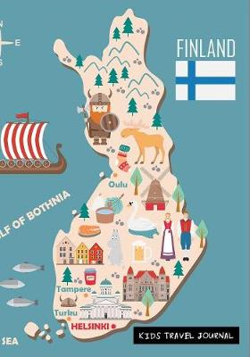 Book cover for Finland Kids Travel Journal