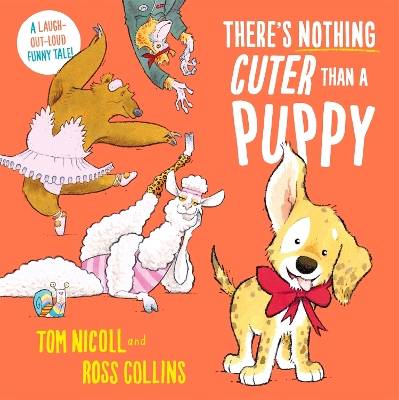 Book cover for There's Nothing Cuter Than a Puppy