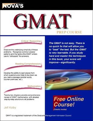 Book cover for GMAT Prep Course