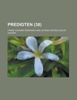 Book cover for Predigten (38)