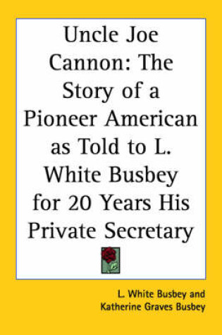 Cover of Uncle Joe Cannon