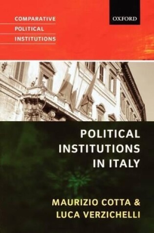 Cover of Political Institutions in Italy