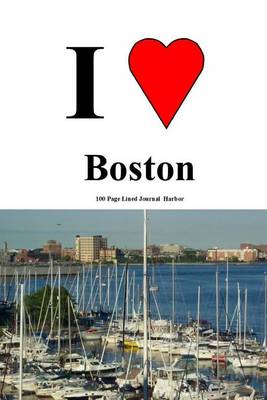 Book cover for Boston 100 Page Lined Journal Harbor