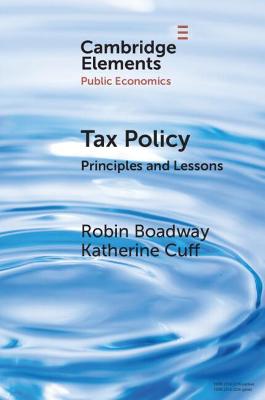 Cover of Tax Policy