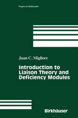 Cover of Introduction to Liaison Theory and Deficiency Modules