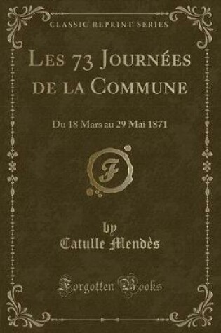 Cover of Les 73 Journées de la Commune