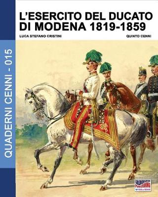 Book cover for L'esercito del Ducato di Modena 1819-1859