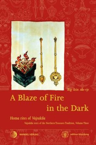 Cover of A Blaze of Fire in the Dark