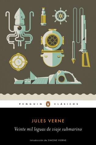 Cover of Veinte mil leguas de viaje submarino / Twenty Thousand Leagues Under the Sea