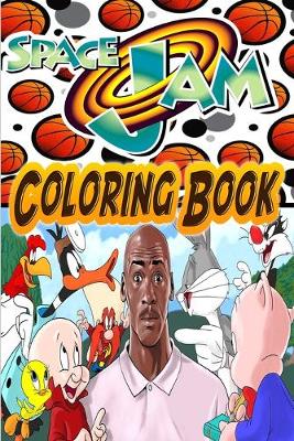 Book cover for Space Jam Coloring Book