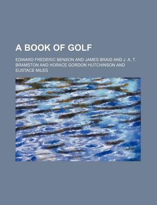 Book cover for A Book of Golf