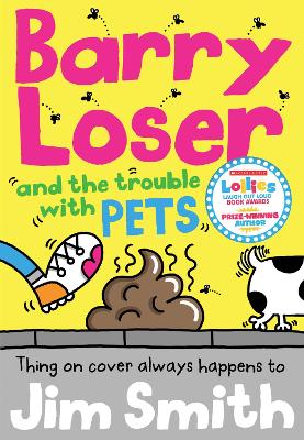 Book cover for Barry Loser and the trouble with pets