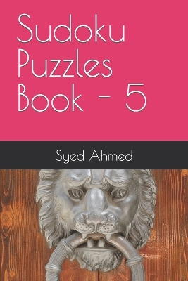 Book cover for Sudoku Puzzles Book - 5