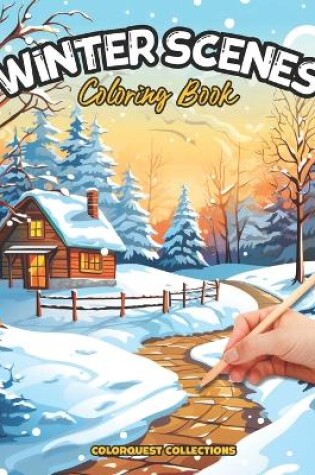 Cover of Winter Scenes Coloring Book