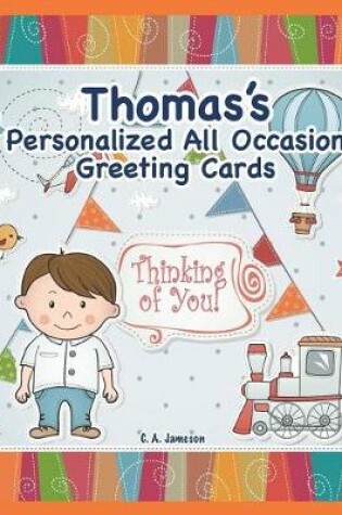 Cover of Thomas's Personalized All Occasion Greeting Cards