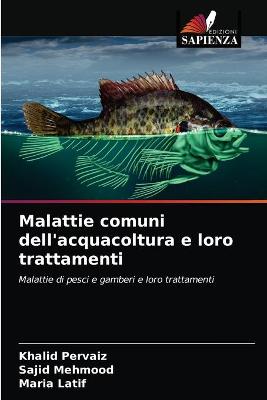 Book cover for Malattie comuni dell'acquacoltura e loro trattamenti