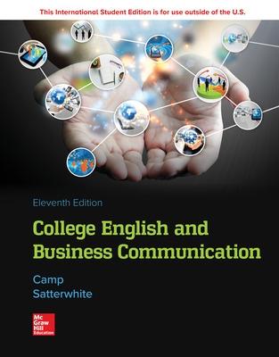 Book cover for ISE College English and Business Communication