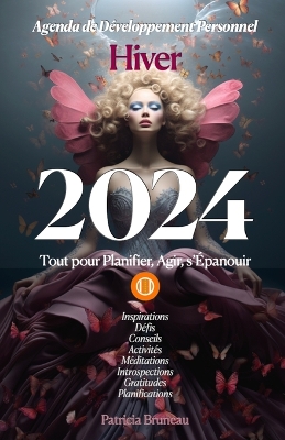 Book cover for Agenda de D�veloppement Personnel 2024, Hiver