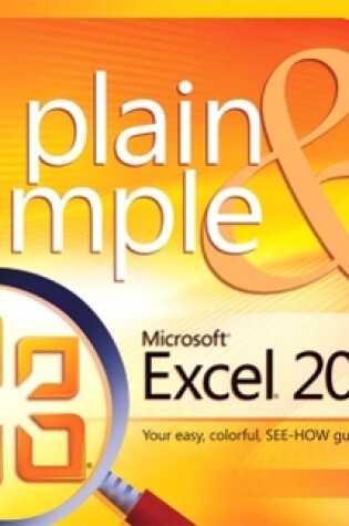 Cover of Microsoft Excel 2010 Plain & Simple