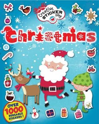 Book cover for Little Hands Creative Sticker Play: Christmas