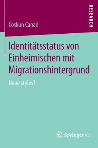 Cover of Identitätsstatus von Einheimischen mit Migrationshintergrund