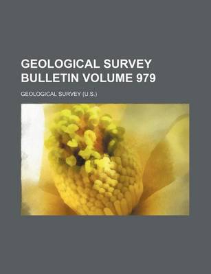 Book cover for Geological Survey Bulletin Volume 979