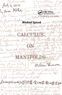 Book cover for Calculus On Manifolds