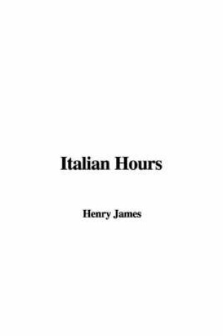 Cover of Italian Hours