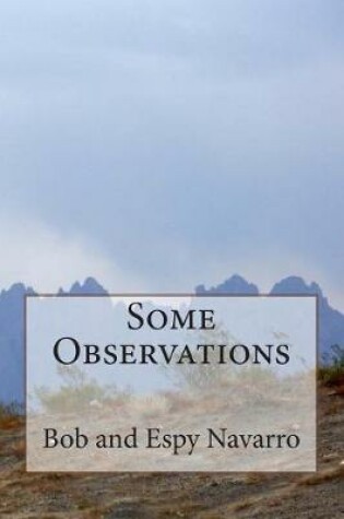 Cover of Some Observations
