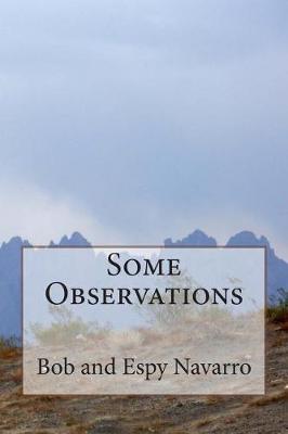 Book cover for Some Observations