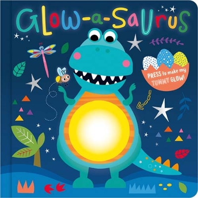 Book cover for Glow-a-saurus