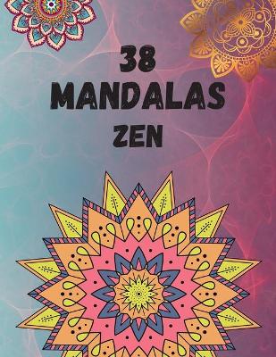 Book cover for 38 mandalas ZEN