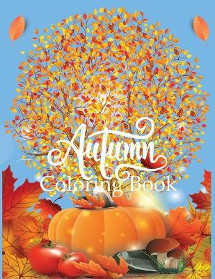 Book cover for Autumn Coloring Book