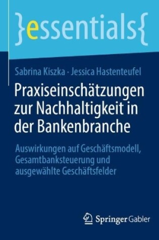 Cover of Praxiseinschätzungen zur Nachhaltigkeit in der Bankenbranche