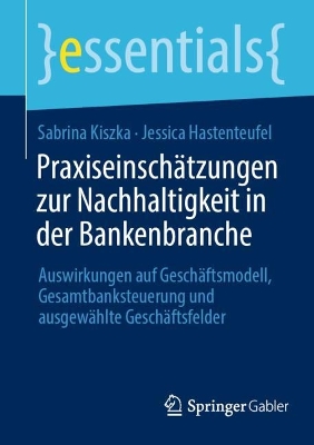 Book cover for Praxiseinschätzungen zur Nachhaltigkeit in der Bankenbranche