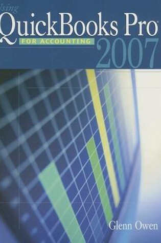 Cover of Using Quickbooks Pro 2007 for Accounting