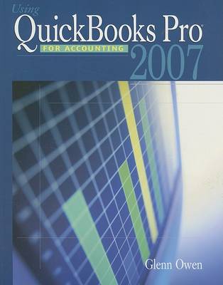 Book cover for Using Quickbooks Pro 2007 for Accounting
