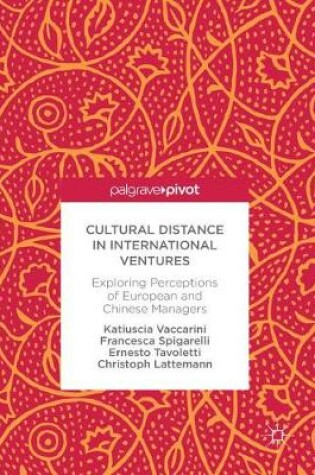 Cover of Cultural Distance in International Ventures