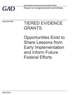 Book cover for Tiered Evidence Grants