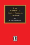 Book cover for Some Georgia County Records, Volume #4