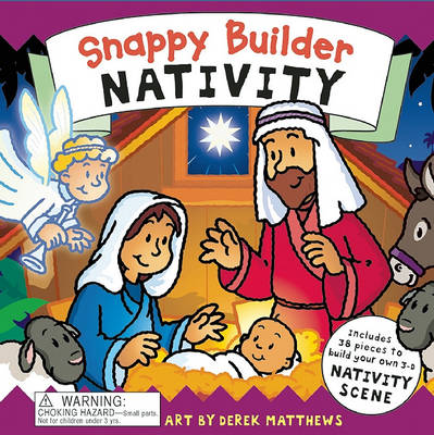 Book cover for Snappy Builder: Nativity