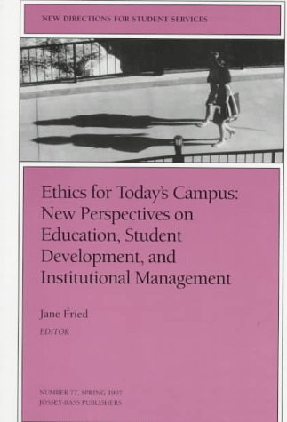 Book cover for Ethics Todays Campus 77