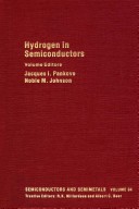 Cover of Hydrogen in Semiconductors