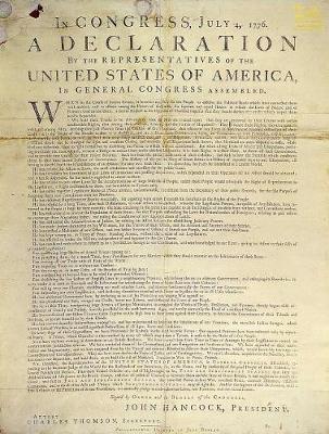 Book cover for United States Declaration of Independence