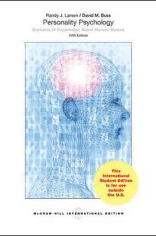 Cover of Personality Psychology: Domains of Knowledge About Human Nature (Int'l Ed)